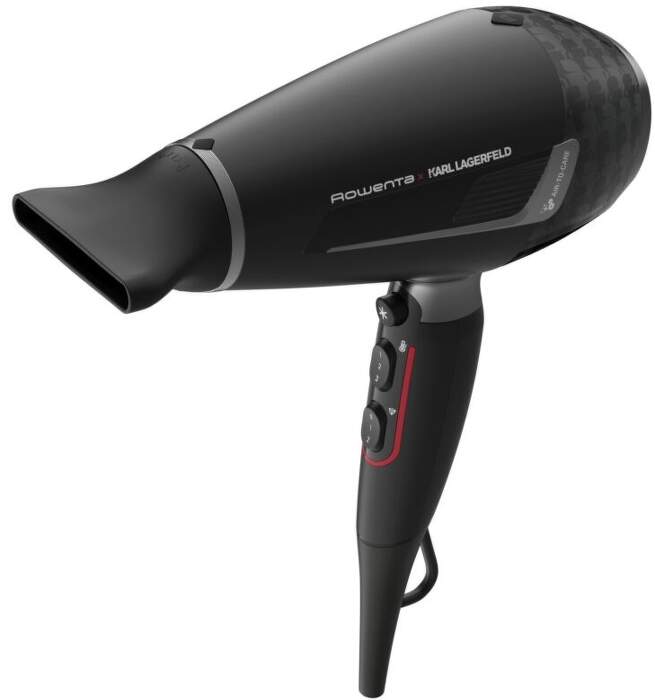 ▷ Rowenta K/Pro Stylist CV888LF0 hair dryer 2200 W Black, Chrome