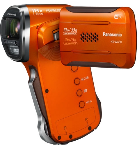 ▷ Comparison Panasonic HC-V160 vs Panasonic HX-WA30 : Sensor · Camera lens  · Video shooting · Photo · Screen · Features · Memory and sockets · Battery  · General
