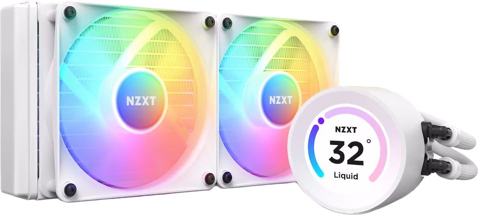 NZXT Kraken Elite 240 RGB White (RL-KR24E-W1) - buy water Cooling