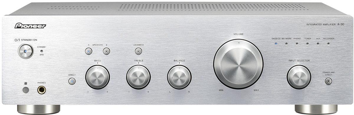 ▷ Comparison Yamaha A-S301 vs Pioneer A-30 : Amplifier parameters · Channel  sensitivity / impedance · Connectors · Features · General