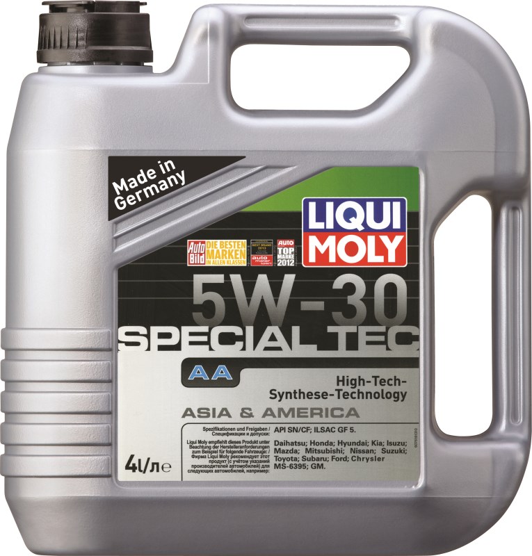 5 Litres | Liqui Moly 5W-30 Special Tec F | Buy online motor oil