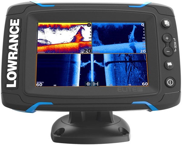▷ Comparison Lowrance Hook2 7 TripleShot and Lowrance Elite-5 Ti : Specs ·  Display specs · Features · Specs of the chartplotter · General