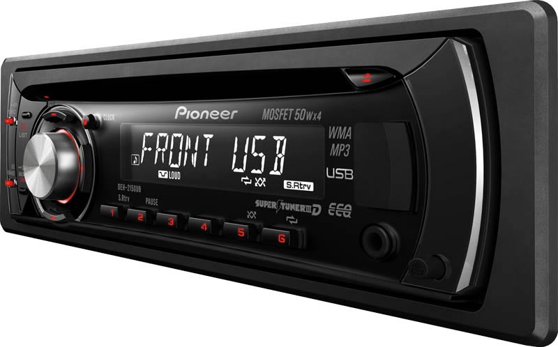 PIONEER Car Stereo DEH-2150UB CD Receiver Radio CD Player with USB AUX