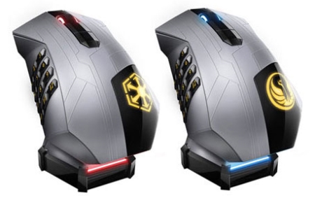 A computer mouse for true connoisseurs of the Star Wars: The Old Republic gaming series