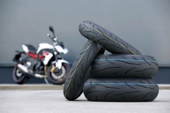 Motorcycle tyres marking