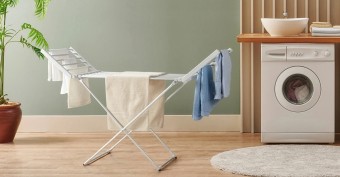 Useful Devices for Drying Clothes in the Off-Heating Season